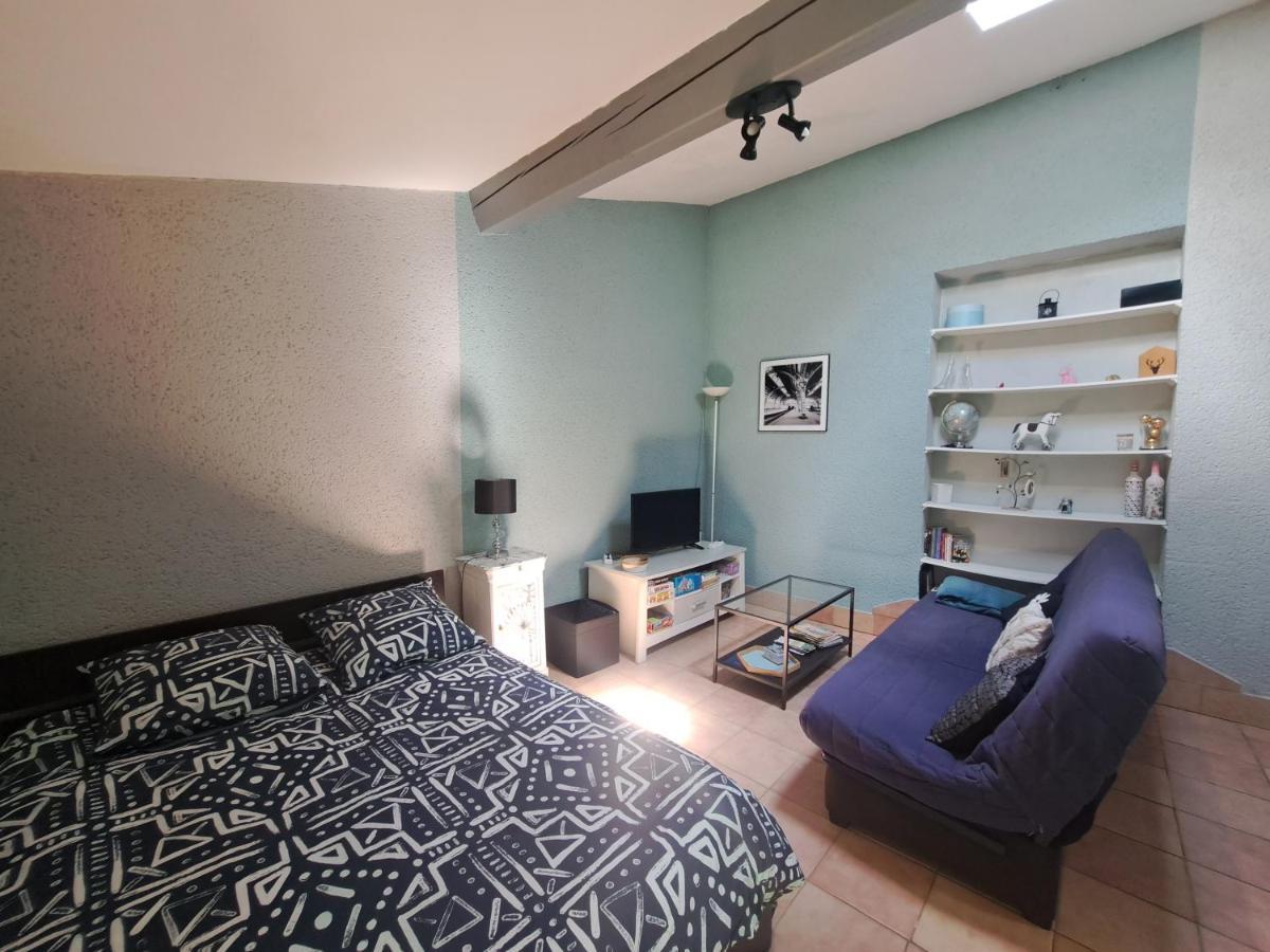 Studio Avec Jardin A 5 Min Du Parc Walibi Roquefort  ภายนอก รูปภาพ